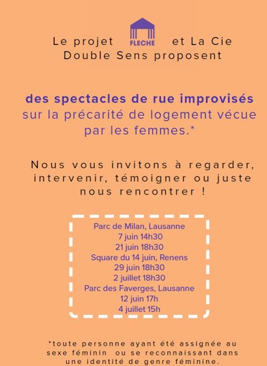 Visuel Flyer Spectacle De Rue